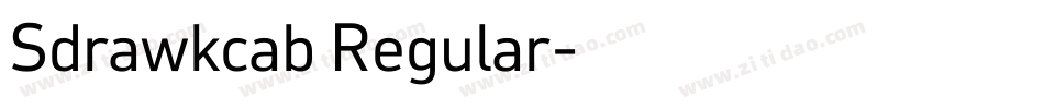 Sdrawkcab Regular字体转换